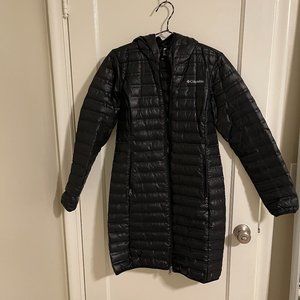 Columbia Women’s Flash Forward Long Down Jacket Size S